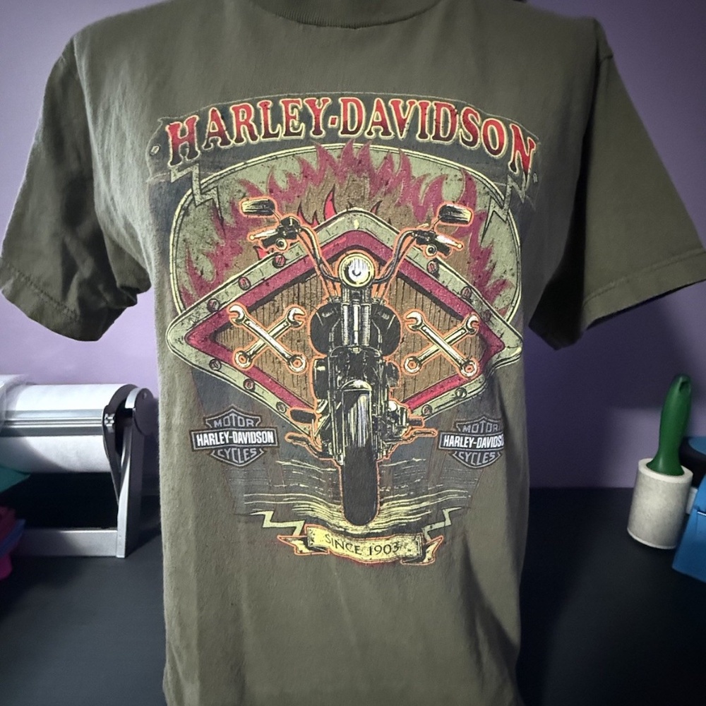 kids Harley-Davidson t-shirt lg closed dealer